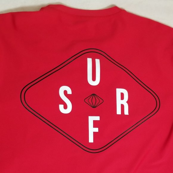 MANTARAY "SURF" Red Tee XXL - Picture 1 of 10
